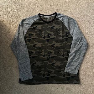 Camouflage long sleeve tshirt